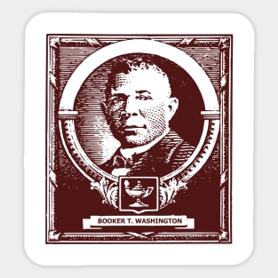 Booker T. Washington Sticker